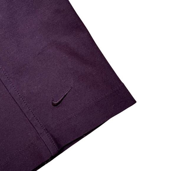 Nike Dri-Fit Wide Leg Trouser Track Pants Chocolate Brown Women’s Large 12/14 - Picture 2 of 6